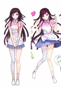 Mikan Tsumiki Dakimakura Body Pillow with Cover - Danganronpa 2: Goodbye Despair Print