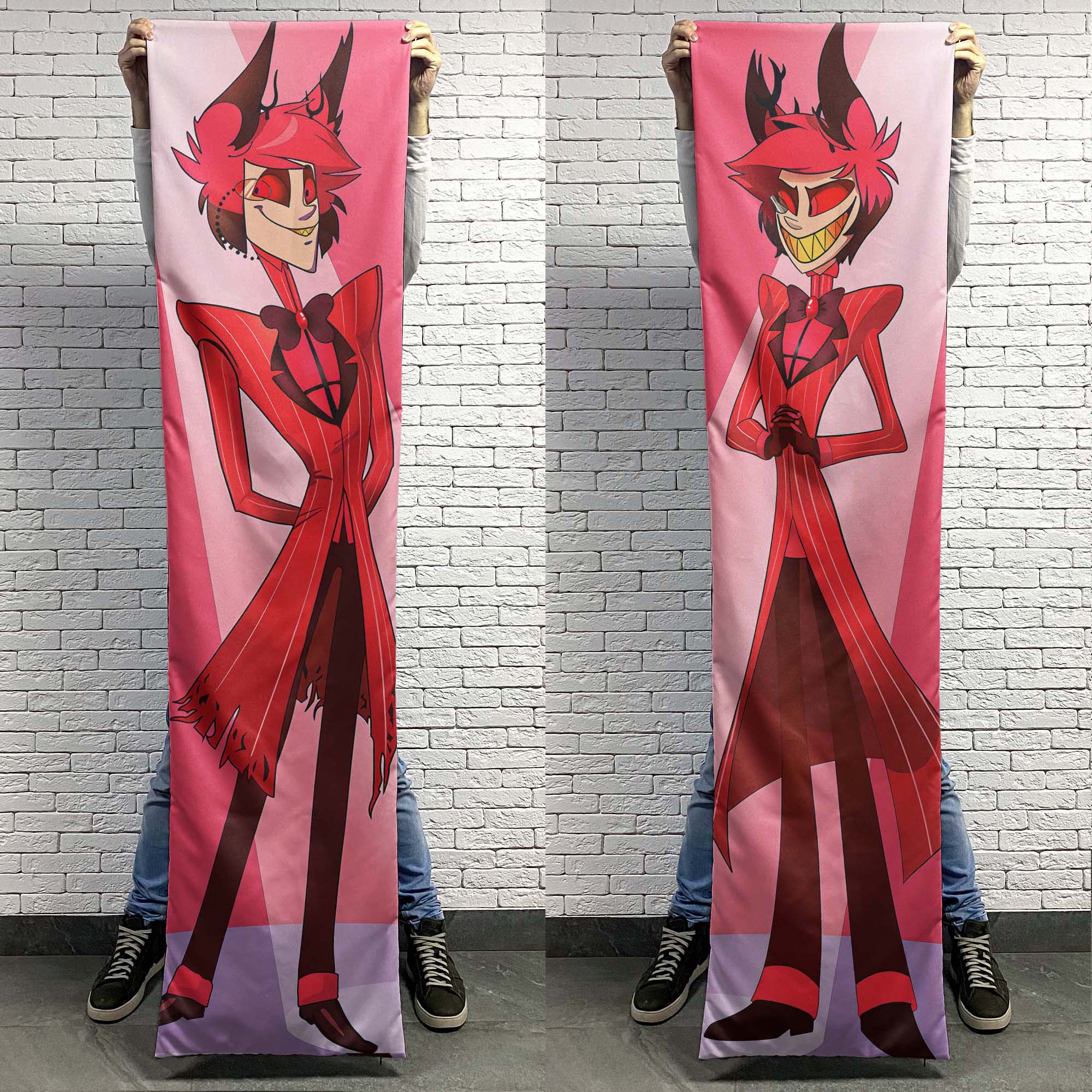 🔥hazbin Hotel Alastor Dakimakura Body Pillow With Case